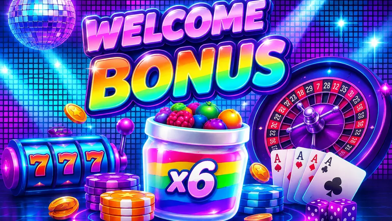 Jammin' Jars slot by Push Gaming — 8x8 cluster pays grid